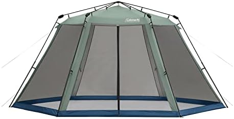 Coleman Skylodge Portable Screenhouse with 1-Minute Setup, Screened Gazebo for Bug-Free Lounging, Outdoor Sun Shade for Picnic, Events, Parties, Camping, & More