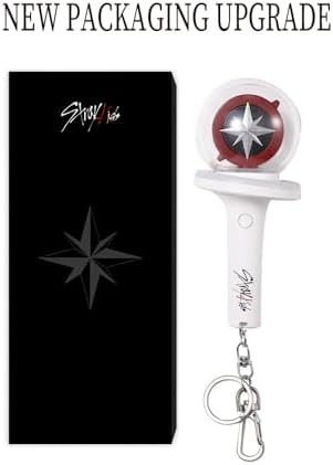 Kpop Stray Kids Light Stick Ver 2 Keychain Concert Fan Gift SKZ Goods Light Stick Color and Speed Adjustable Includes 15 Modes
