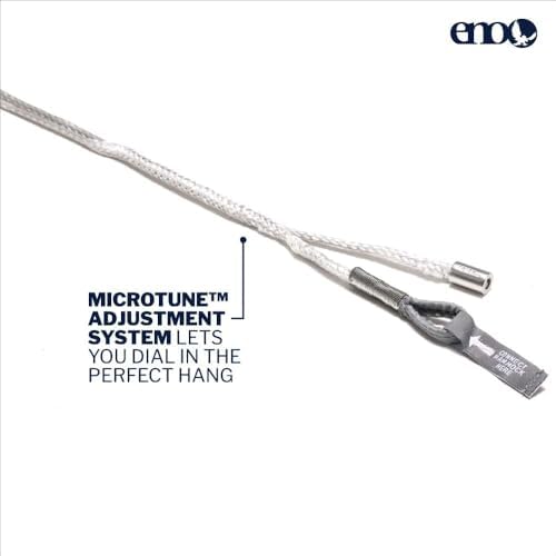 ENO, Eagles Nest Outfitters Helios Ultralight Hammock Straps Suspension System with Storage Bag, 300 LB Capacity, 8' 1" x 1"