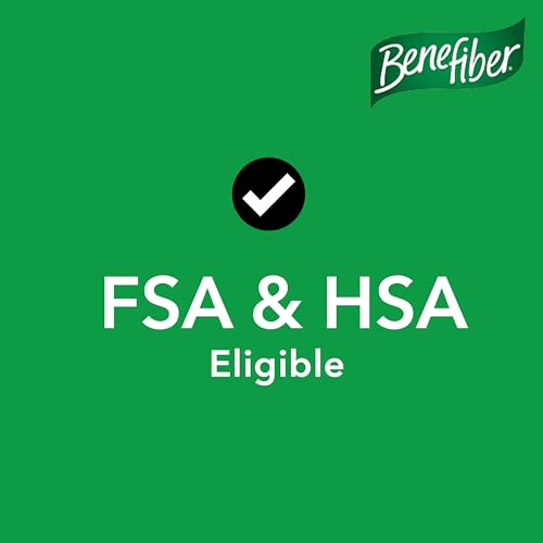 Benefiber Daily Prebiotic Fiber Supplement Powder for Digestive Health, Unflavored - 125 Servings (17.6 Ounces)