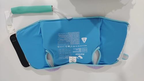 Pottwal Swim Vest for Kids - Swim Jacket for 1-2 Years (24-33LBS) - Buoyancy Aid Made of Neoprene & EPE - with Adjustable Crotch Strap