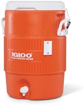 Igloo Sports Cooler Water Beverage Dispenser, Insulated 5 & 10 Gallon Water Cooler, Insulated Drink Dispenser with Spout, Portable Handwashing Stations