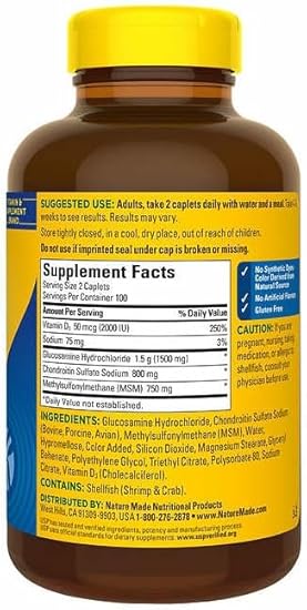 Nature Made TripleFlex Triple Strength Caplets (200)