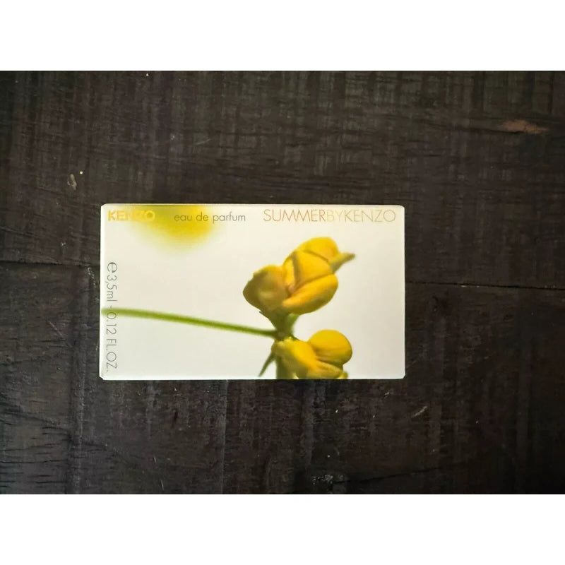 Kenzo Summer By Kenzo 0.12 oz / 3.5 ml Eau De Parfum Miniature Women New