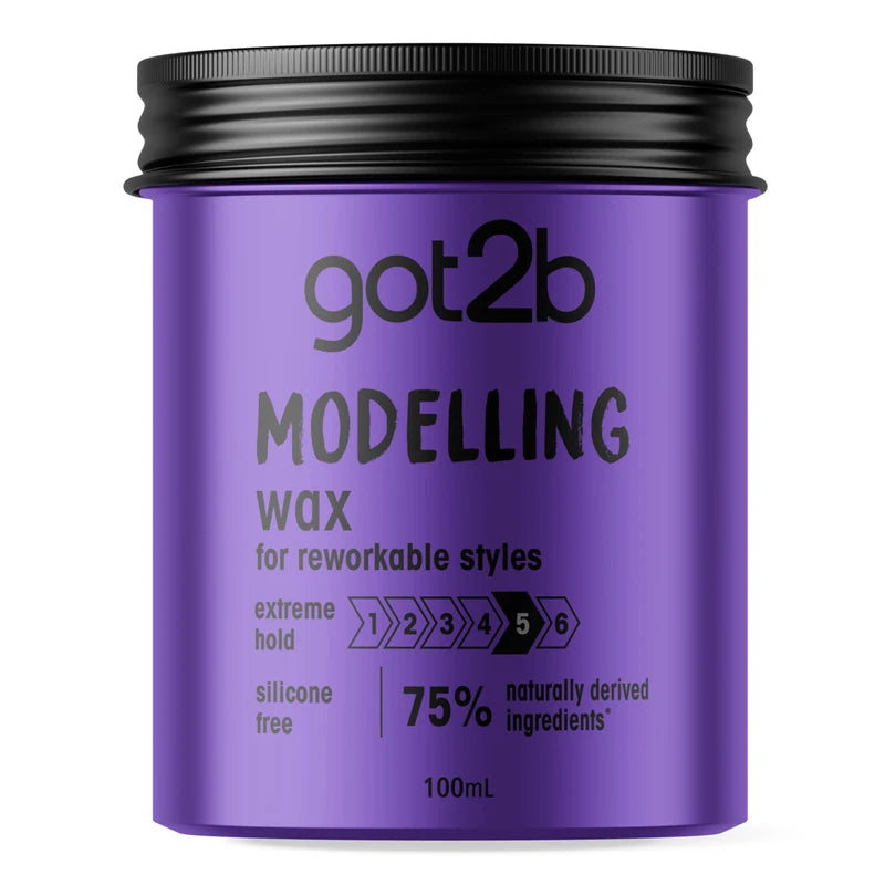 Got2b Modelling Wax, Reworkable Styles, Extreme Hold, 100mL