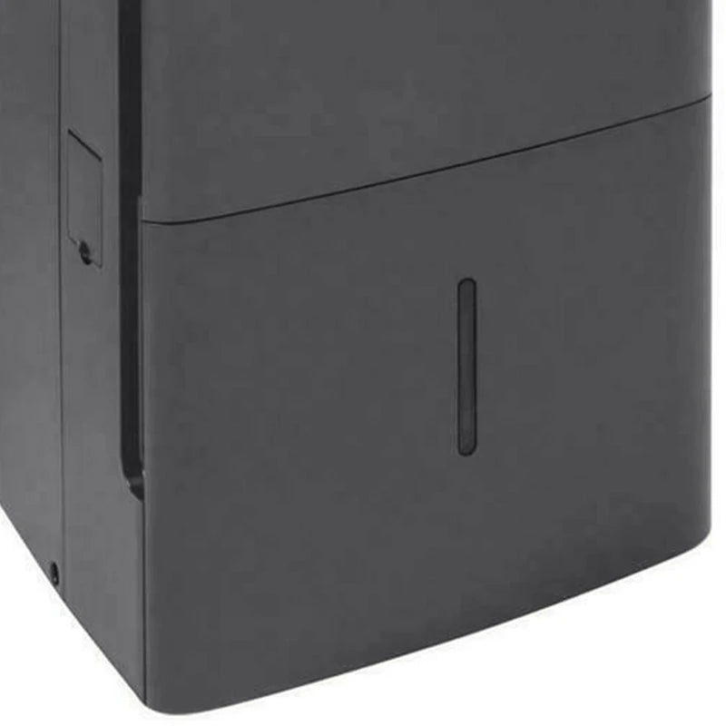 GE 50 Pint Portable Large Room Dehumidifier with Humidistat & Built-in Pump for Bathroom, Bedroom, Basement, and Home Wet Spaces, Gray (Renewed)