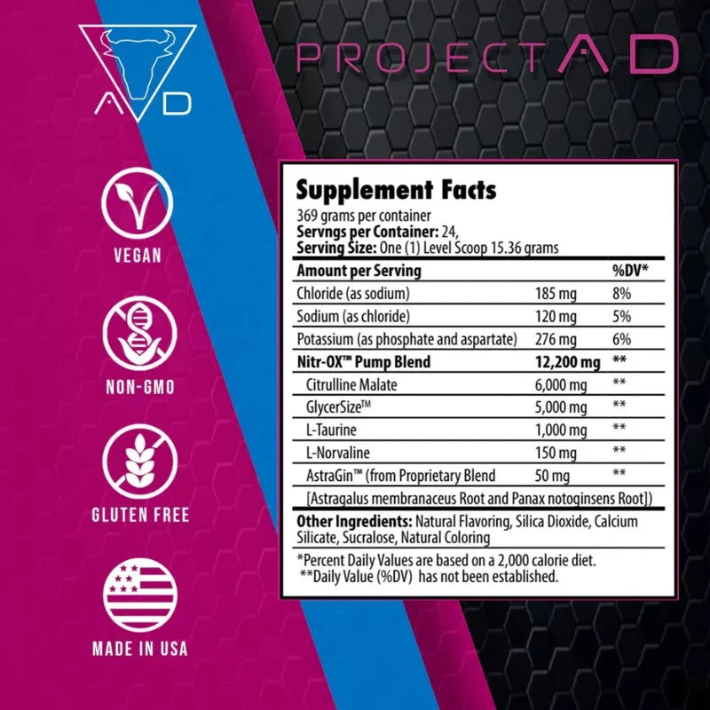 Project AD Nitrox Citrus Berry
