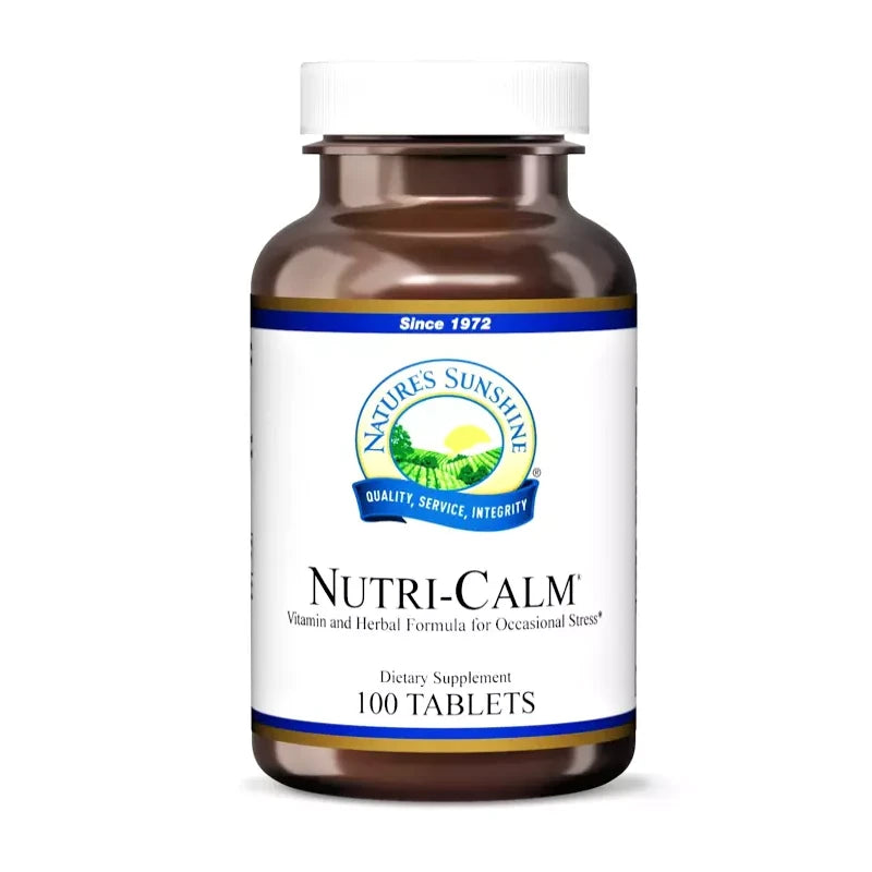Nature’s Sunshine Pack of TWO Bottles ✨ Nature's Sunshine Nutri-Calm 100 Tablets each 🌿 Free Ship