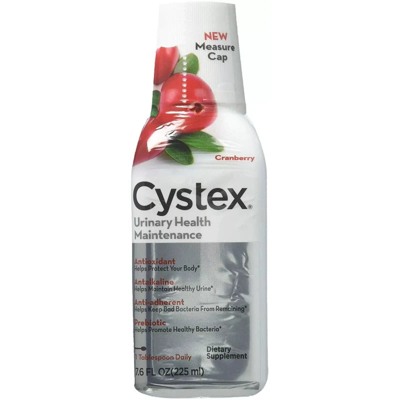 Cystex Urinary Health Maintenance Dietary Supplement Cranberry 7.6 Oz Pack of 3