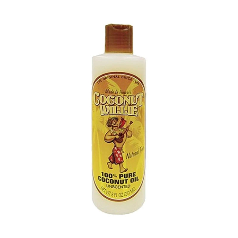 Coconut Willie Hawaiian Coconut Willie Pure Hawaii UNSCENTED Coconut Oil from Maui, Hawaii