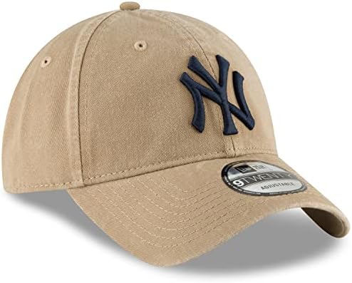 New Era MLB Khaki Core Classic 9TWENTY Adjustable Hat Cap One Size Fits All