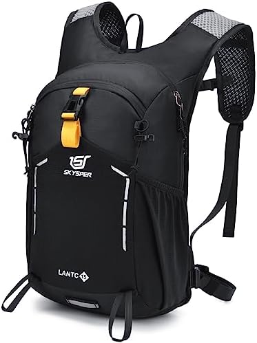 SKYSPER Small Hiking Backpack - 15L Travel Daypack Lightweight Bag Water Resistant Hiking Backpacks for Women Men