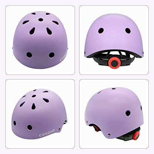 Kids Bike Helmet,Toddler Skateboard Helmets for Ages 2-3-5-8-14 Years Boys Girls,Adjustable Multi-Sport Bicycle Skateboarding Football Roller Skating Scooter Rollerblade Balance Bike Helmet