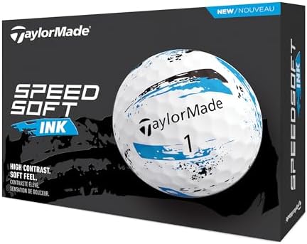 TaylorMade Golf Speed Soft Ink Golf Balls