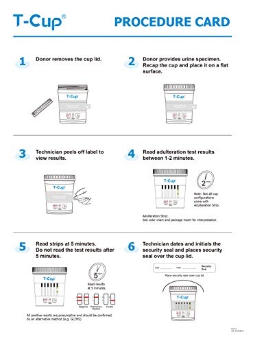 Prime Screen® Multi-Drug Urine Test Cup, 12-Panel Screening Cups for General Use – Instant Results – THC, OPI, AMP, BAR, BUP, BZO, COC, mAMP, MDMA, MTD, OXY, PCP – 5 Pack
