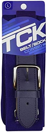 TCK Baseball or Softball Sock/Belt Combo- Youth & Adult Sizes for Boys and Girls Men and Women