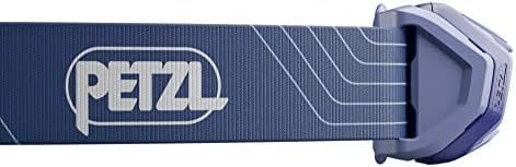PETZL Tikka Headlamp - Compact 350 Lumen Light with Red Lighting, for Hiking, Climbing, Running, and Camping - Blue