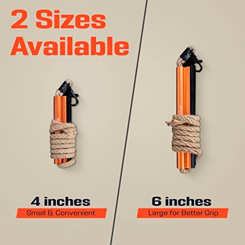 Fire Starter Survival Tool - All-in-One Flint and Steel Fire Starter Kit - Ferro Rod Fire Starter with 36" Waterproof Tinder Wick Rope and Steel Fire Striker - Patented Firestarter | Prepared4X