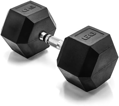 CAP Barbell Coated Hex Dumbbell Weight | Multiple Options