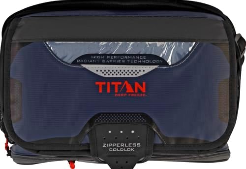 Arctic Zone Titan Deep Freeze Cooler - Zipperless Hardbody Cooler - Small & Large Capacity- Beach & Camping Cooler - Deep Freeze Insulation, HardBody Liner, and SmartShelf