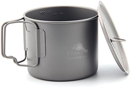 TOAKS LIGHT Titanium 550ml Pot (Ultralight Version)