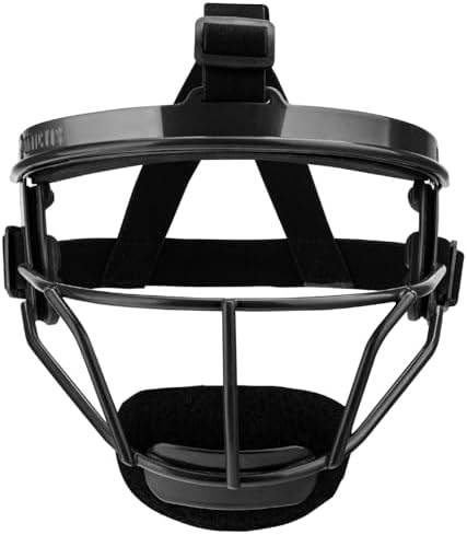 Dinictis Softball Face Mask, Lightweight, Comfortable, with Wide Field Vision, Durable and Safe Face Guards, Premium Protective Softball Fielder's Mask