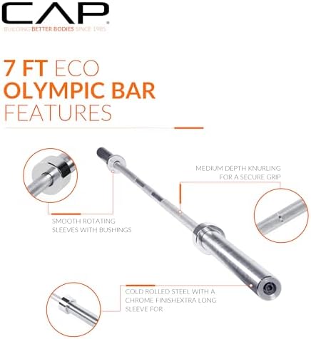 CAP Barbell Olympic Bars | Multiple options
