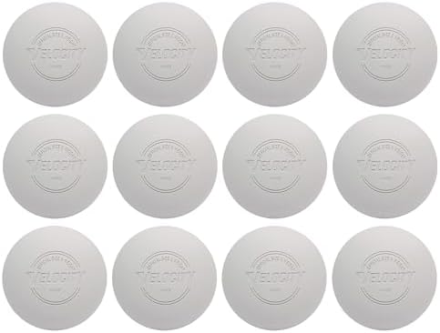 Velocity Lacrosse Balls - 1, 2, 3, 6, 12, 18, 24, 36, 60 and 120 Packs - for Practice, Official NFHS and College Approved Size