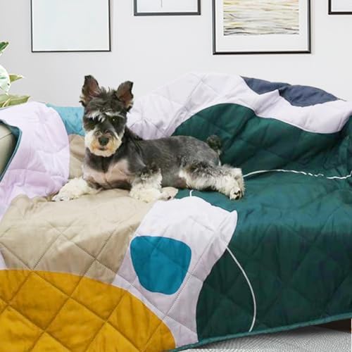 Exclusivo Mezcla Waterproof Picnic Blanket 60x80 Inches Large Multicolor Floral Polyester Sandproof Modern Camping Blanket