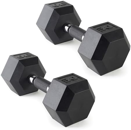 CAP Barbell Coated Dumbbell Weight | Multiple Options Pairs & Sets