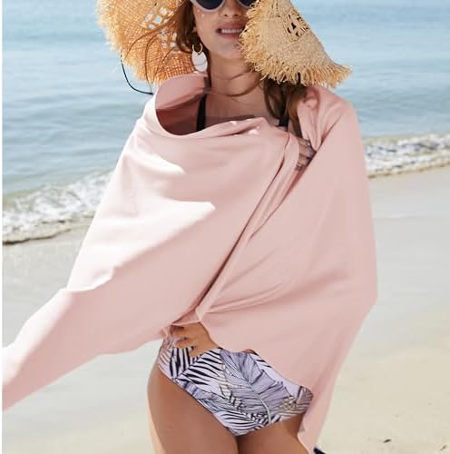 Rainleaf Microfiber Towel Perfect Travel & Gym & Camping Towel. Quick Dry - Super Absorbent - Ultra Compact - Lightweight. Suitable for Trip, Beach, Shower, Backpacking, Pool