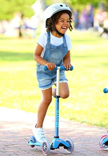 Micro Kickboard - Mini Deluxe - Three Wheeled, Lean-to-Steer Swiss-Designed Micro Scooter