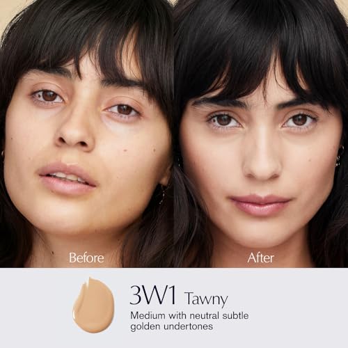 Estée Lauder Futurist Hydra Rescue Moisturizing Foundation SPF 45 for a 12-Hour Glow, 1.2 Fl Oz, 3W1 Tawny