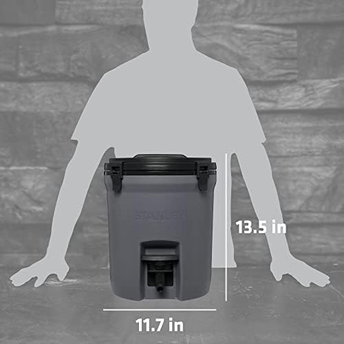 STANLEY Adventure 2 Gallon Fast Flow Water Jug, Ice Water Dispenser, Insulated Beverage Cooler with Easy Pour Spigot and Latched Foam Lid