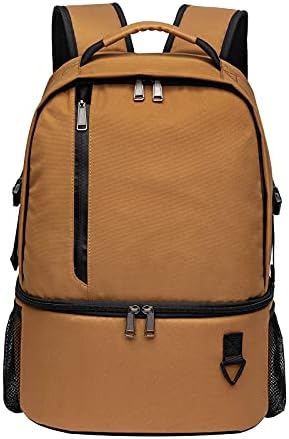 TUGUAN Insulated Cooler Backpack 38/42 Cans Double Deck Leakproof Lightweight Soft Lunch Backpack Small Cooler Bag Beach Picnic