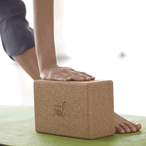 Gaiam Yoga Block - Supportive Latex-Free Eva Foam - Soft Non-Slip Surface with Beveled Edges for Yoga, Pilates, Meditation - Yoga Accessories for Stability, Balance, Deepen Stretches