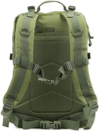 REEBOW GEAR Military Tactical Backpack Large Army 3 Day Assault Pack Molle Bag Boys Backpacks for School Army Green