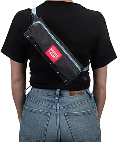 GRAND TRUNK Compass 360° Swivel Camping Stool – Ultra-Light, Foldable & Rotating Travel Chair – Compact & Durable for Outdoors, Hiking, and Fishing – Black