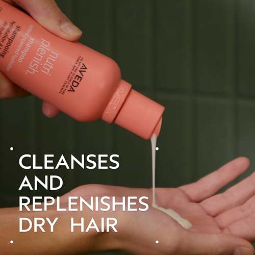 Aveda Nutriplenish Shampoo Light Moisture | Superfood Shampoo for Dry Hair | Organic Pomegranate Oil, Coconut Oil, Mango Butter | 94% Naturally Derived*, 33.8 Fl Oz