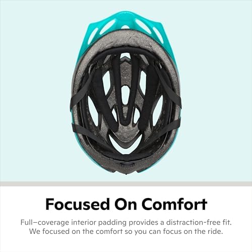 Schwinn Thrasher Bike Helmet for Youth Boys Girls Age 8-14 Years Old, Suggested Fit 55-58cm, Lightweight Microshell Design with Adjustable Side & Chin Strap, CPSC Safety Certified, Sleek, Sporty Style