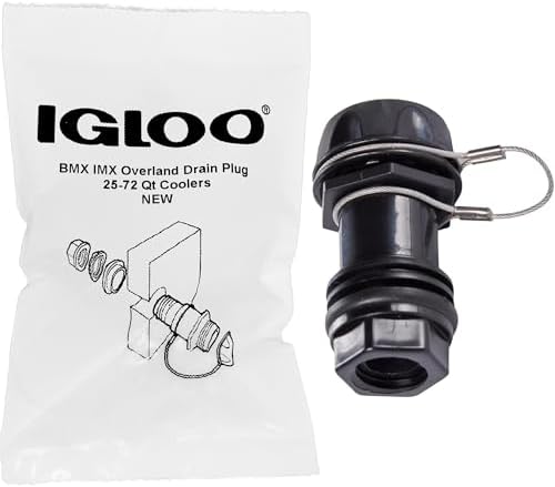 Igloo Drain Plug for BMX, Overland, and IMX 25-72 Qt Coolers