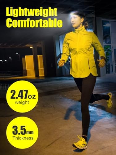 Headlamp Rechargeable, 230° Wide Beam LED Headlamp 2 Pack, Head Lamps LED Rechargeable Super Bright, Motion Sensor Rechargeable Headlamp USB C, 5 Modes Hard Hat Light, Head Flashlight for Adults