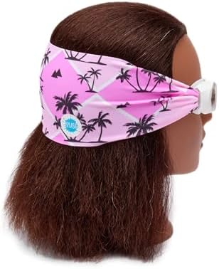 Splash Place SWIM GOGGLES with Fabric Strap - Adult & Kids Swim Goggles - PINKS & PURPLES