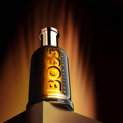 Hugo Boss Men's Boss Bottled Elixir Parfum - Notes of Vetiver, Patchouli and Cedarwood