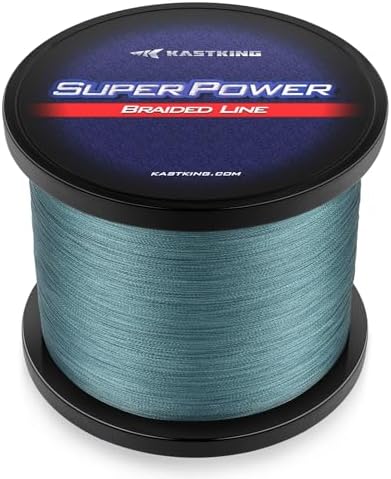 KastKing SuperPower Braided Fishing Line - Abrasion Resistant Braided Lines – Incredible Superline – Zero Stretch – Smaller Diameter – A Must-Have!