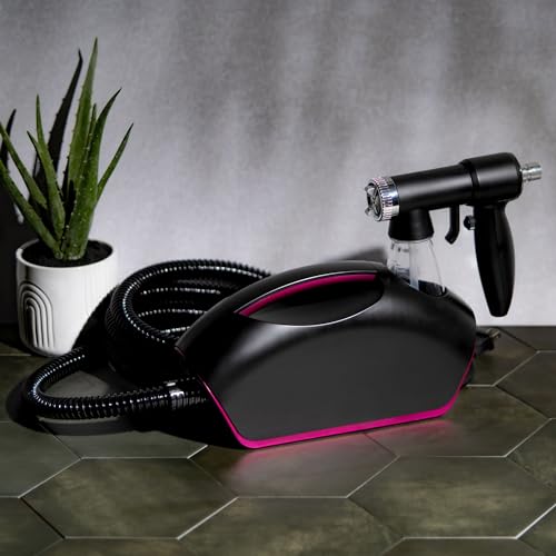 Fascination Professional Spray Tan Machine with HVLP Spray Tanning Gun by Naked Sun for Applying Bronze Self Tan Sunless Spray Solution