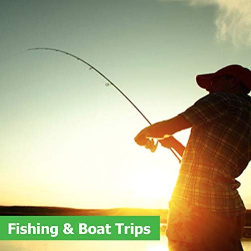 2 Wilderness Kit - 5 Quantity Individually Packaged Portable Toilet Leak Proof Waste Bags Inside of 1 Mesh Tote - Waste Bags Are For Solid (Poop) and Liquid (Pee)