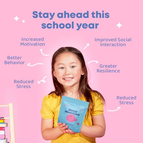 3 Pack JoySpring Saffron Gummies for Kids | Saffron Extract with GABA Supplements Offer Mood Support and Calms Temper Tantrums | Sugar Free Gummies