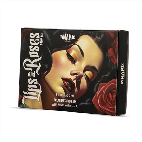 Dynamic Color Co Ink Set - Lips and Roses 1oz Color Set
