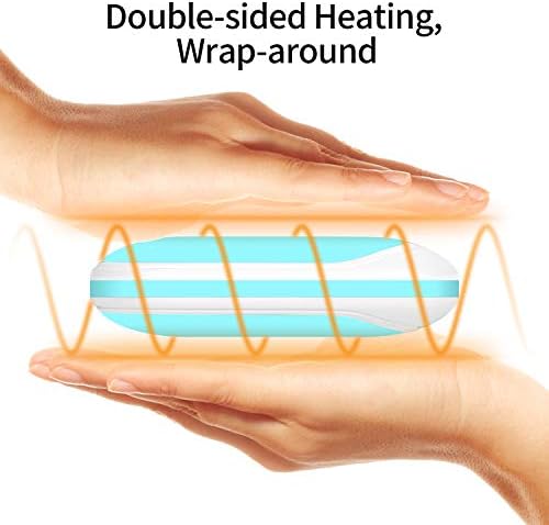 Karecel Hand Warmer Rechargeable, 5200mAh Electric Hand Warmer & Power Bank, Double-Sided Heating, USB Quick Charge, Portable Pocket Heater Handwarmer for Women Mens Gifts, Camping, Winter Sports